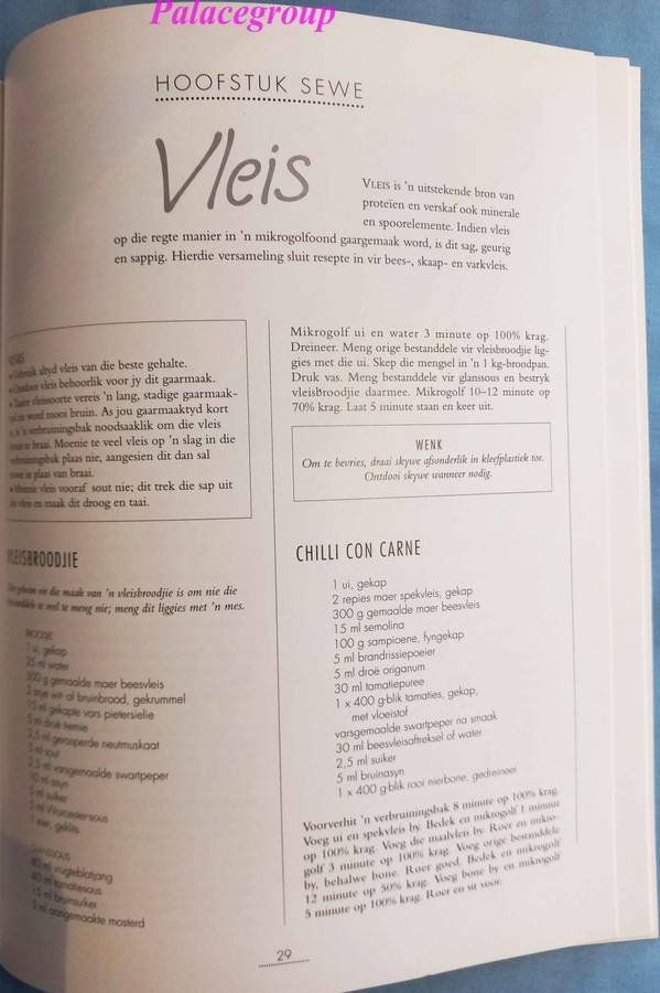 Suid Afrikaanse Mikrogolf Vinnig En Maklik, Di Busschau, Kleur Fotos, 100 Resepte, 48 Bl, Sagteband