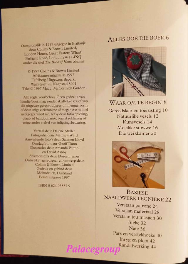 Die Groot Naaldwerkboek, Kleurfoto`s, 600 Stap-vir-Stap Gids,  160 bl, +A4, Hardeband