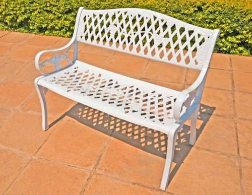 Cast Aluminium King Grape Bench