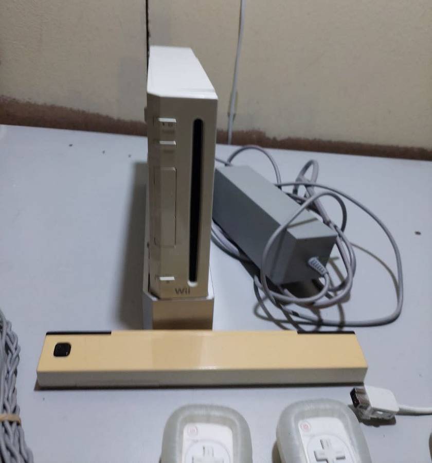 NINTENDO WII WITH CONSOLS,POWER CABLES etc