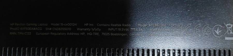 GAMING SPEC!*HP PAVILION 15 GAMING*i5-8300H*12GB*256GB SSD*1TB HDD*GTX1050*