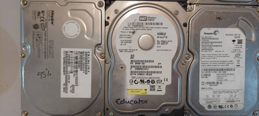 *LATE ENTRY* 11 3.5`  HDDs (FAILED AND FAILING)