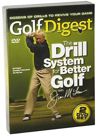 NEW AND SEALED GOLF DIGEST - THE DRILL SYSTEM BOX SET