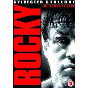FREE SHIPPING - ROCKY COMPLETE SAGA 1-6 BOX SET