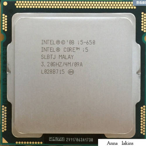 Intel Core i5 650 CPU