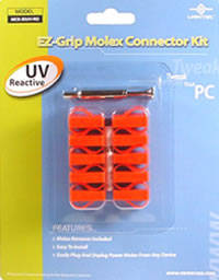 Vantec EZ-Grip Molex Connector Kit - UV Red