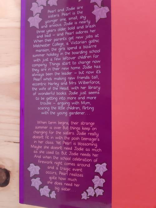 My sister Jodie by Jacqueline Wilson (2008)