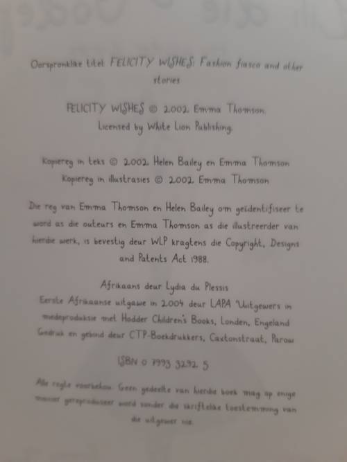 Lili die Modepop en ander stories deur Helen Baileyand Emma Thomson (2004)