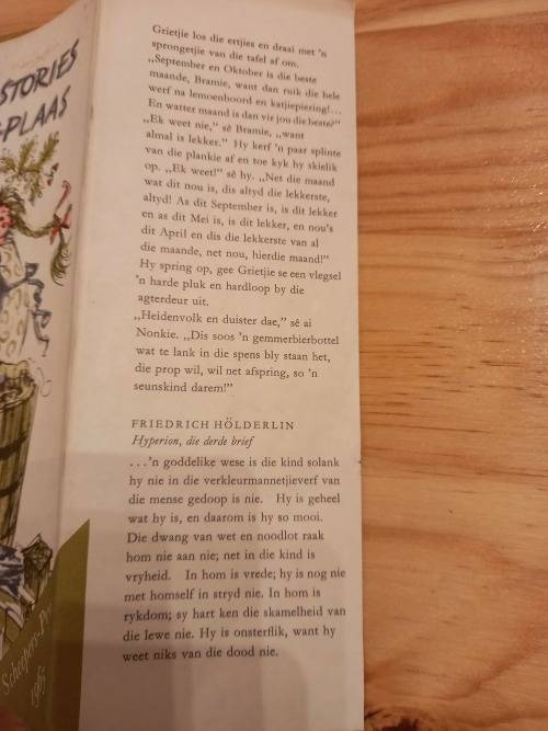 Storie van Bergplaas deur Alba Bouwer (1971 8ste druk)