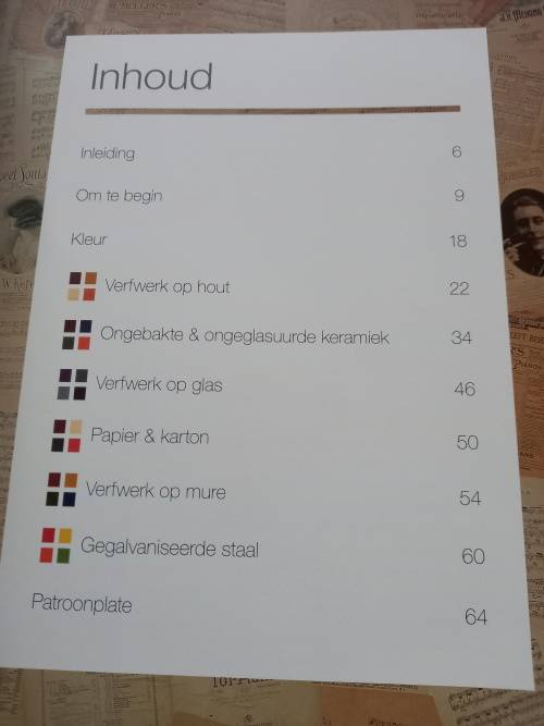 Verfkuns Dekoratiewe verfwerk op bykans enigiets