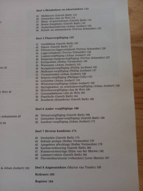 Kleinveesiektes deur Jan de Wet & Gareth Bath(red) - Toestand - Soos Nuut