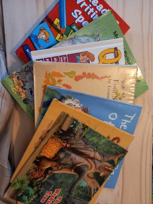Bundel of 7 English Children's books age 5-8
