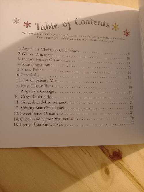 Angelins Ballerina's Christmas Cards Activity book