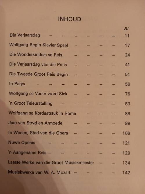 My Grootmeester - Wolfgang Mozart deur Anna S du Raan