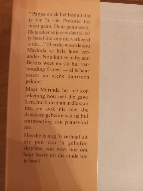 Anderkant die BLOU BERGE deur Mara Prinsloo (2de druk 1984)