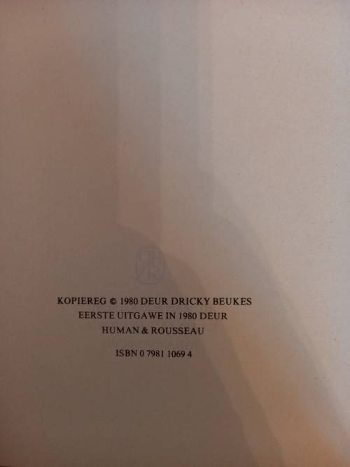 `n Tyd vir Stilstaan - Dricky Beukes (1980)