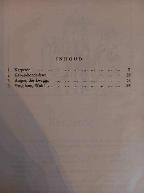 Vier Diere - WA Hickey (1969)