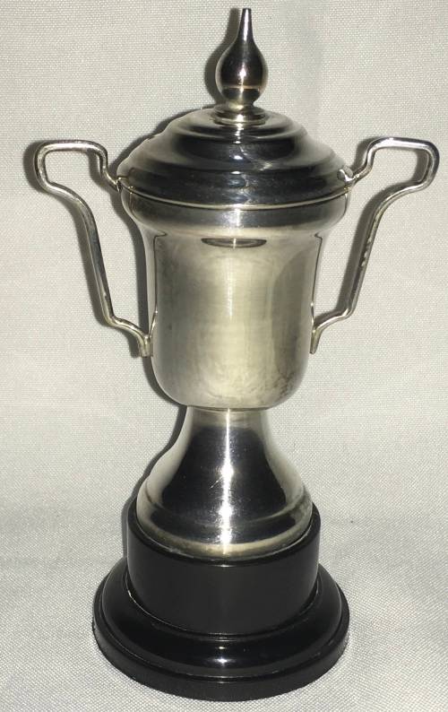Trophy cup with lid - EPNS