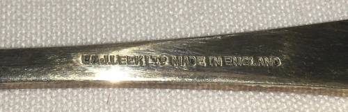 Ice tongs - EJ Leek, Celtic Plate