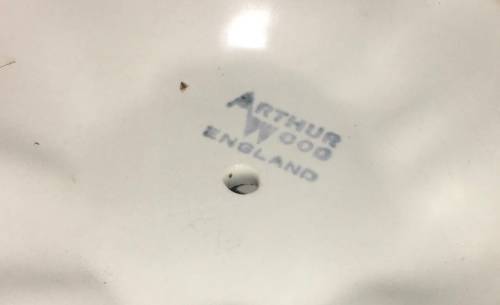 Arthur Wood fish shaped pedestal