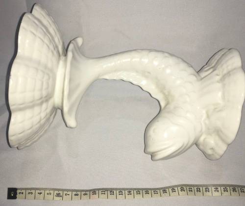 Arthur Wood fish shaped pedestal