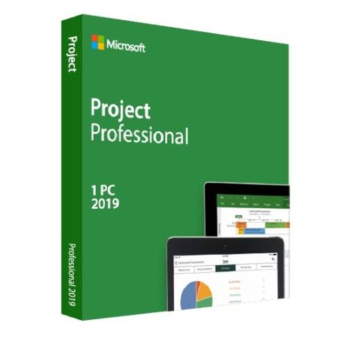 Microsoft Project 2019 Professional Project 2019 Genuine Lifetime License