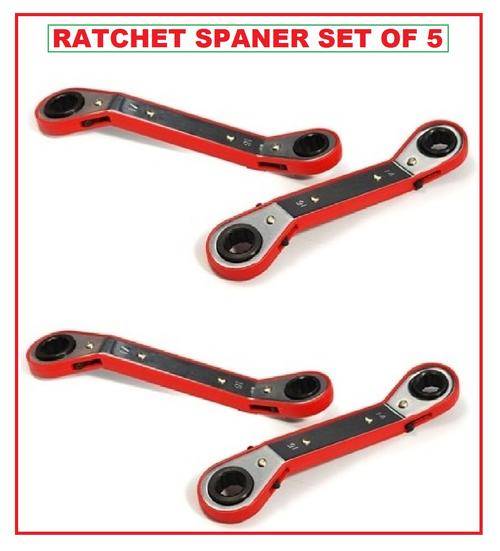 RATCHET SPANER SET OF 5