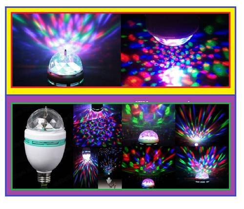 COLOR LED ROTATING  DISCO LIGHT