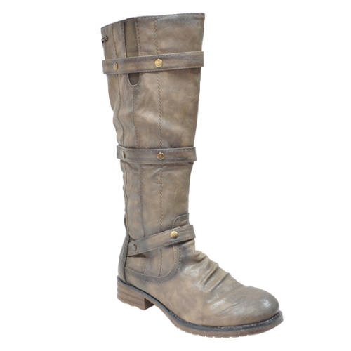 FANNIE ANGELO Women Boots (khaki) FA-W-3009-11