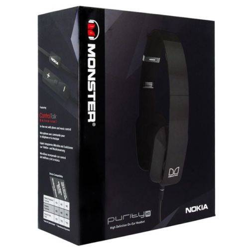 NOKIA MONSTER - PURITY HD STEREO HEADSET - BLACK