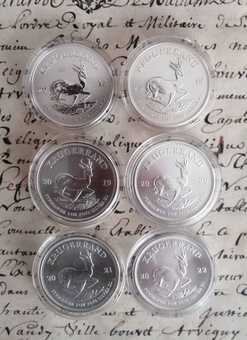 2017 with COA to 2022. All 6 years Silver Krugers