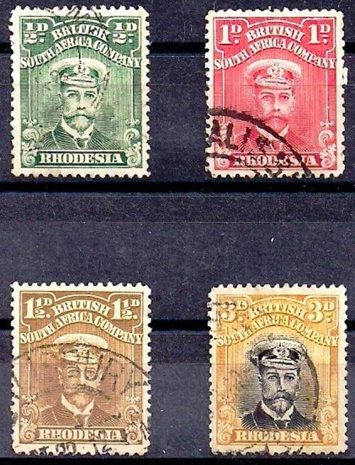 RHODESIA BSAC (ADMIRALS) - USED