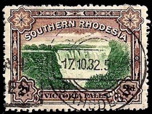 SOUTHERN RHODESIA - VIC FALLS 1932 - SACC 30 - USED