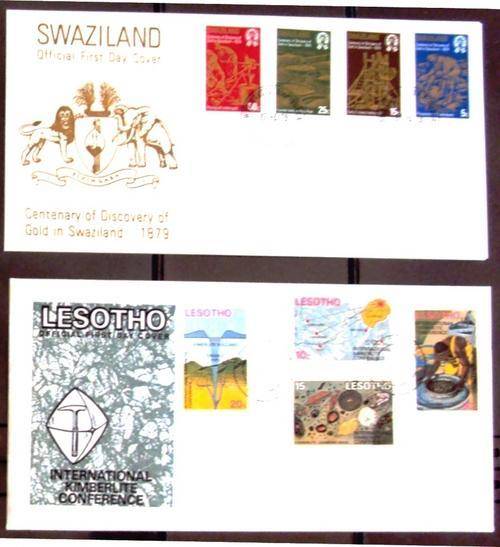 THEMATICS (MINING, MINERALS & GEOLOGY) - SWAZILAND (GOLD); LESOTHO (DIAMONDS)