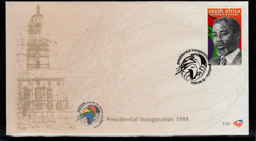 RSA: FDC 7.01: ISSUED 16.6.1999: INAUGURATION OF PRESIDENT MBEKI