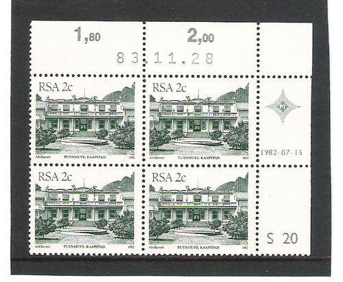 4TH DEFIN (BUILDINGS): 2 CENTS CONTROL DATED 28.11.1983