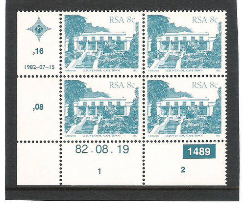 4TH DEFIN (BUILDINGS): 8 CENTS CONTROL  DATED 19.8.1982