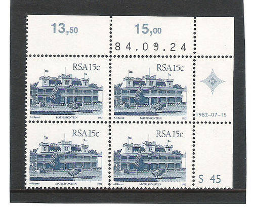 4TH DEFIN (BUILDINGS):  15 CENTS CONTROL  DATED 24.9.1984