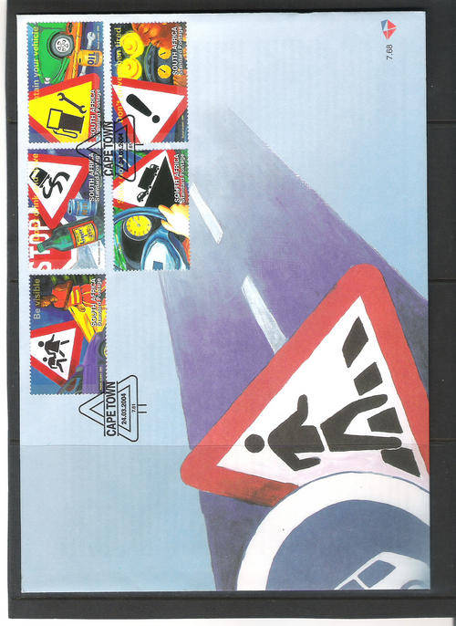 DRIVE ALIVE - FIRST DAY COVER  NO 7.68 DATED 24.3.2004