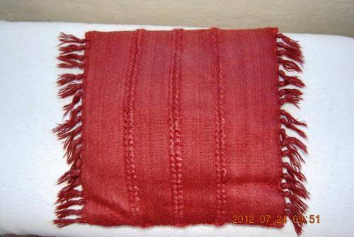 BURGANDY ANGORA WOOL