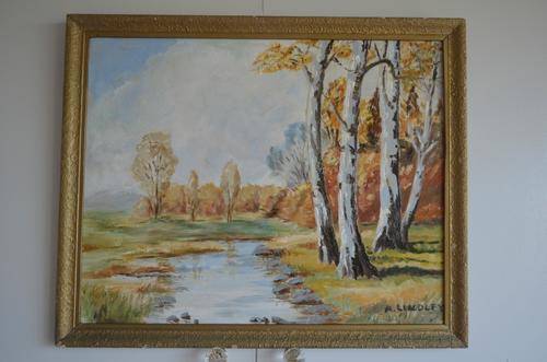 VINTAGE OIL PAINTING