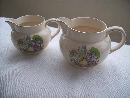 ARTHUR WOOD LARGE MILK JUGS