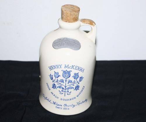 Blue and White Henry McKenna Decaner