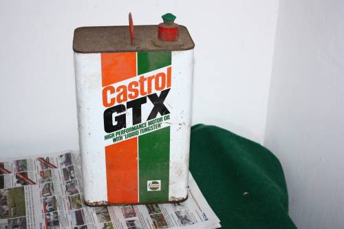 Castrol GTX Oil Tin No 1