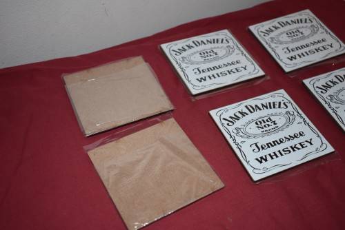 Set of 6 Jack Daniels Coasters