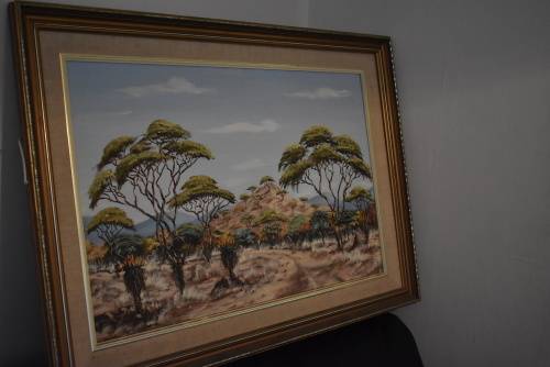 Gerrie Steenkamp Oil Painting