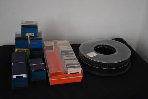 Assortment of Slides and Slide Carousel