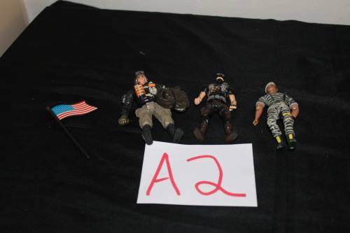3 Assorted Action Figures No 2