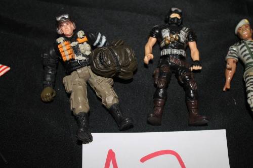 3 Assorted Action Figures No 2