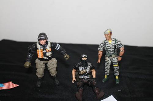 3 Assorted Action Figures No 2